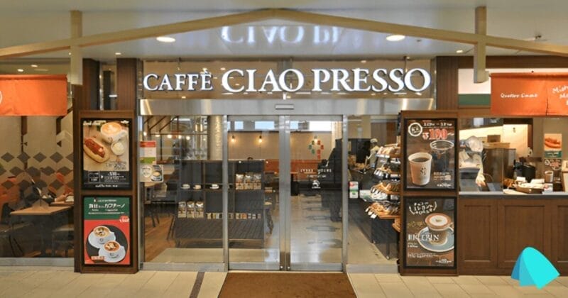 カフェチャオプレッソ京都駅店