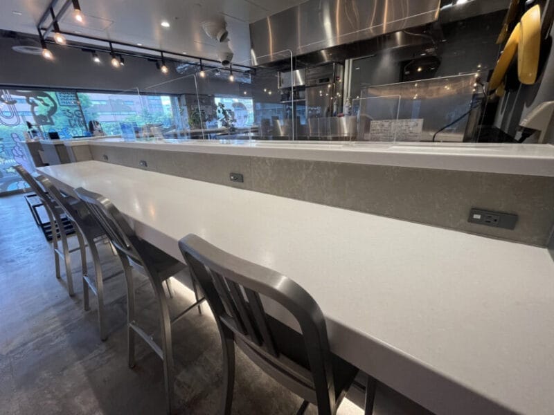 Sunshine City SOLARIUM_カウンター席