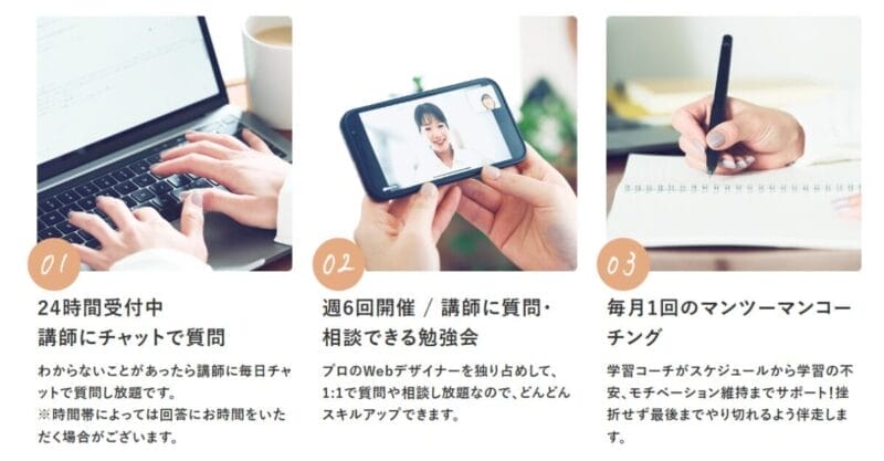 HerTech　サポート内容