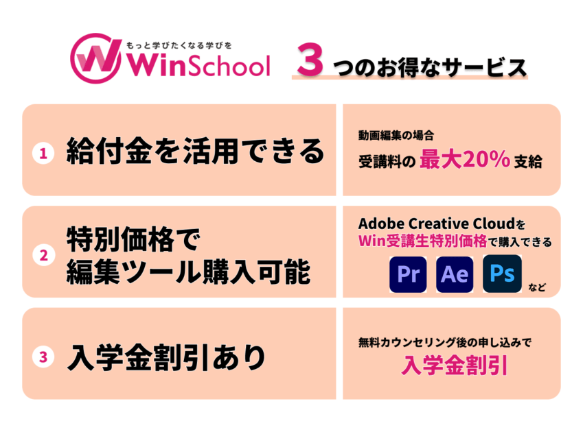 Winスクール 表