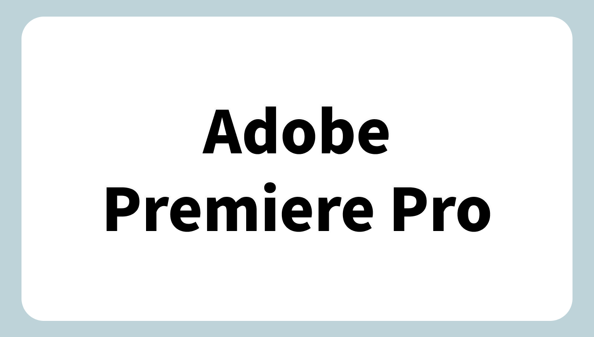 Adobe Premiere Pro